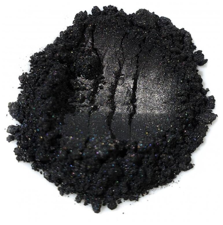 Пигмент перламутровый "Черный жемчуг", для бетона, красок, творчества - 100 гр - фотография № 5