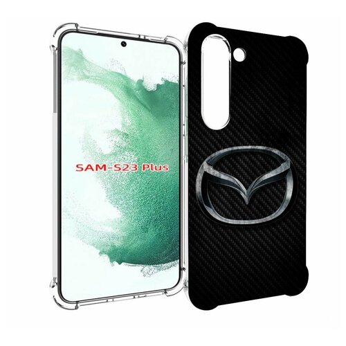 чехол mypads mazda мазда 3 для samsung galaxy xcover 5 задняя панель накладка бампер Чехол MyPads mazda мазда 1 женский для Samsung Galaxy S23 Plus + задняя-панель-накладка-бампер