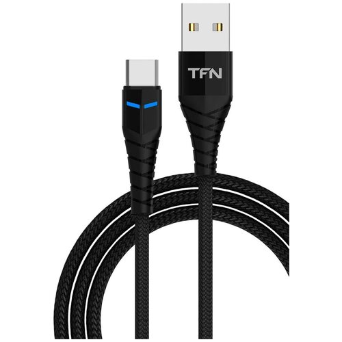 Кабель TFN TypeC knight 1.0m 5A black кабель tfn typec forza 1 0m 5a black cusbcusb5a1mbk
