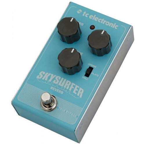 TC electronic SKYSURFER REVERB напольная гитарная педаль tc electronic hall of fame 2 x4 reverb гитарная педаль эффекта ревербератор