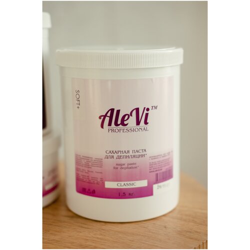 AleVi Сахарная паста для шугаринга Soft + ультрамягкая, 1500 г