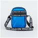 Прозрачная сумка синяя котофей 02709249-00 размер выс. 18 см.