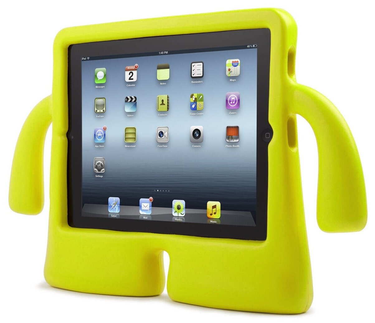 Детский чехол "Happy Hands" для iPad Pro 11 (2018/2020) / Air4 (2020) желтый
