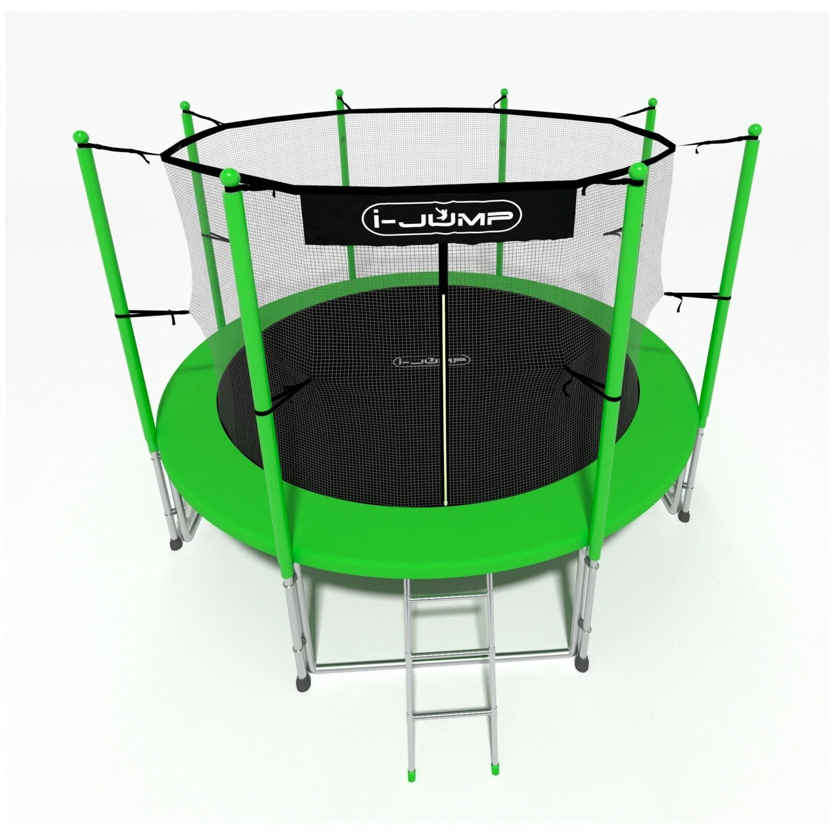 Батут I-JUMP Classic Light 14ft green