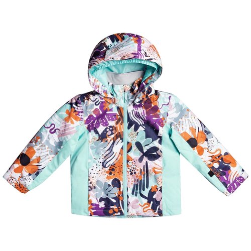 Куртка сноубордическая детская Roxy Snowy Tale Snow Jacket Girl's Bright White New Naive Rg (Возраст:2)