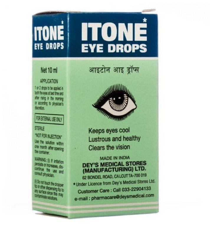 Капли Dey's Medical Stores (Mfg.) Limited Itone eye drops