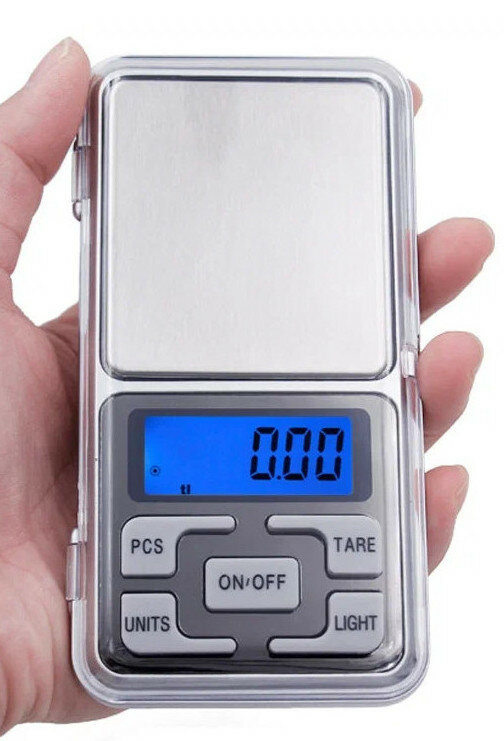 Весы ювелирные электронные карманные 500 г/01 г Pocket Scale MH-500 / Высокоточные/Кухонные