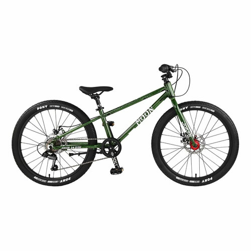 Велосипед Moon Jooker 24 disk 7 spd (Green-Grackle/Зеленый 24)