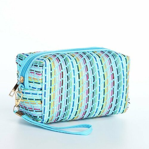 фото Косметичка голубой roomlandia