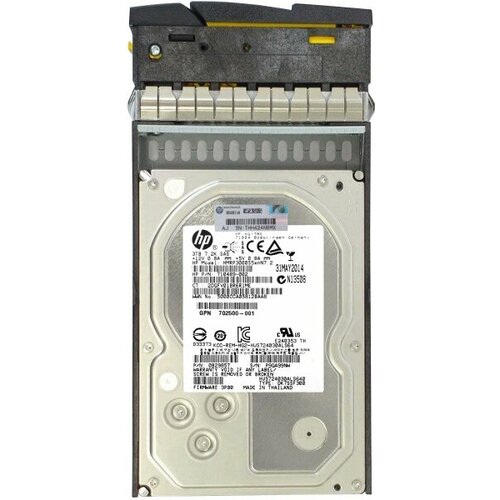 Жесткий диск HP HMRP3000S5xnN72 3Tb 3PAR 7200 SAS 35 HDD 4586000₽