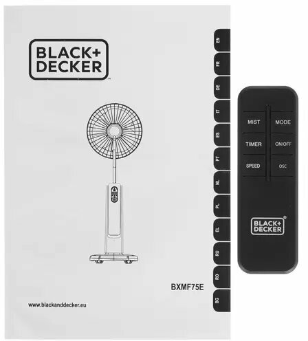 Напольный вентилятор Black+Decker - фото №9