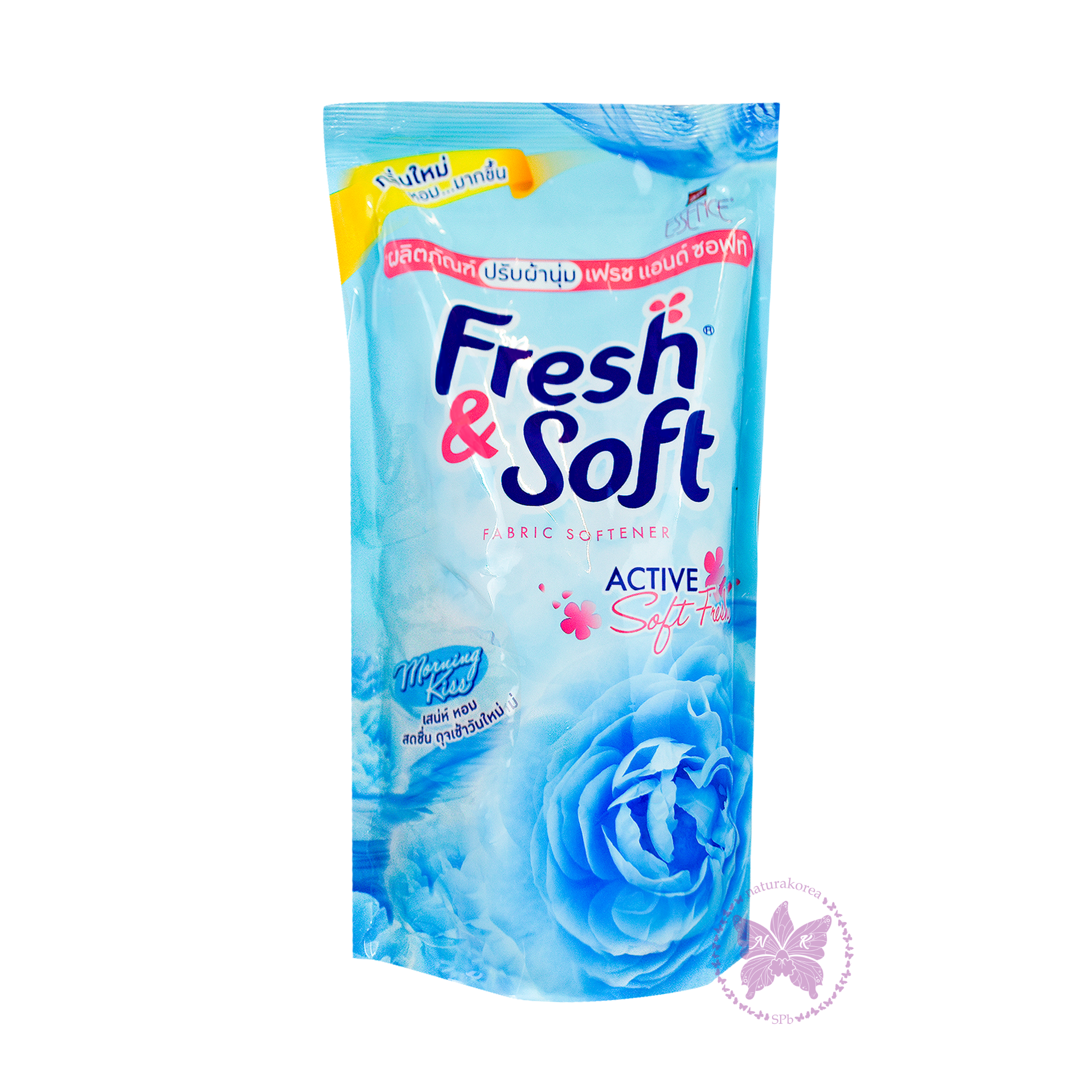 Кондиционер для белья Lion Thailand Fresh&Soft Утренний Поцелуй 600мл Lion Corporation - фото №9