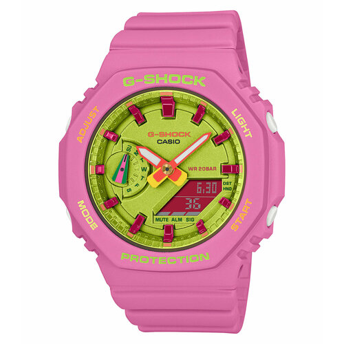 фото Наручные часы casio женские наручные часы casio gma-s2100bs-4a, розовый