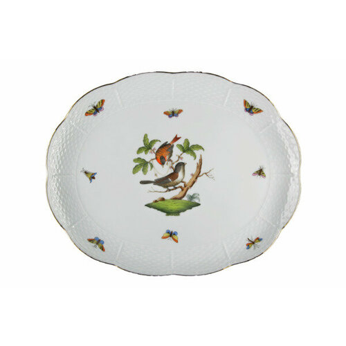 Блюдо овальное 31 см Ротшильд