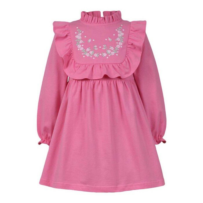 Luneva Платье для девочки, цвет розовый, рост 122 см