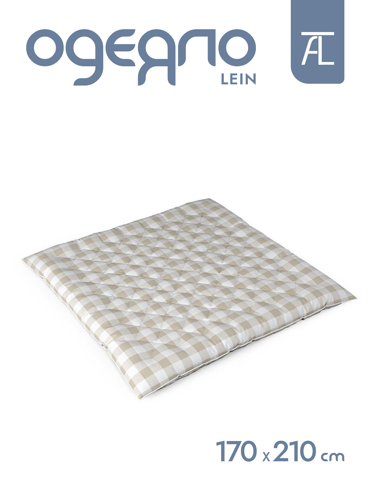 Одеяло льняное Lein двухспальное Mr.Mattress, 170х210 см