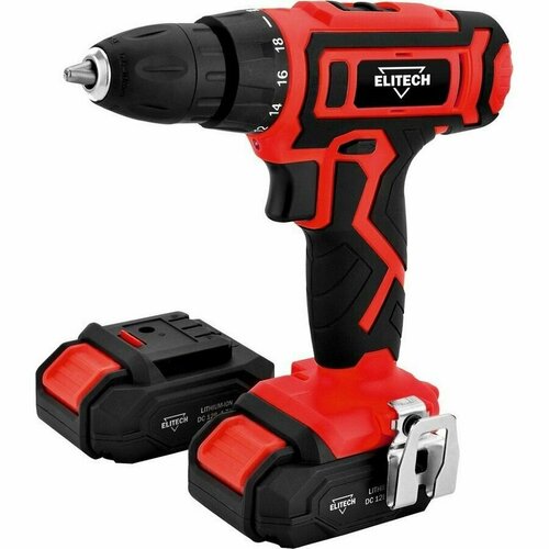 Дрель аккумуляторная ELITECH ДМ ДА 122СЛ E220101501 электроинструмент подарок на день рождения мужчине любимому папе дедушке парню 495000₽