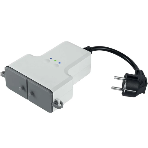 Умная защищенная от воды IP55 двойная розетка, 3.6кВт, HIPER IoT Panel E02