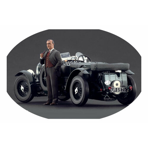 Фигурка коллекционная w.o. bentley ручная работа в масштабе 1:18 уолтер оуэн бентли