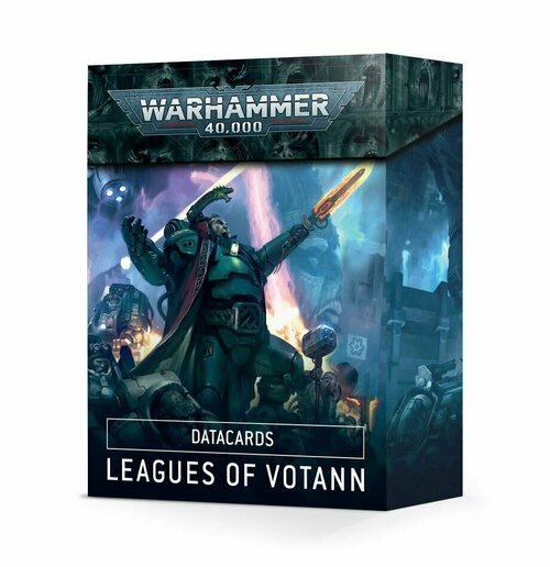 Датакарты Leagues of Votann для настольной игры Warhammer 40000 девятой редакции - на английском языке