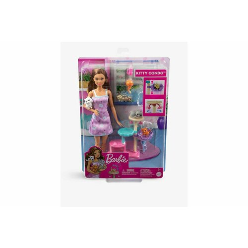 Barbie Игровой набор Barbie Барби и котята HHB70