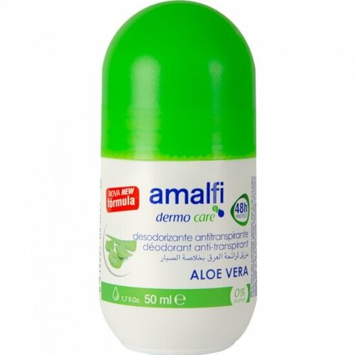 Дезодорант-антиперспирант Amalfi Aloe Vera 48h, 50 мл