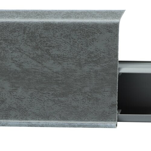 фото Плинтус пластиковый Winart Tera 72 мм Фрост грей 729