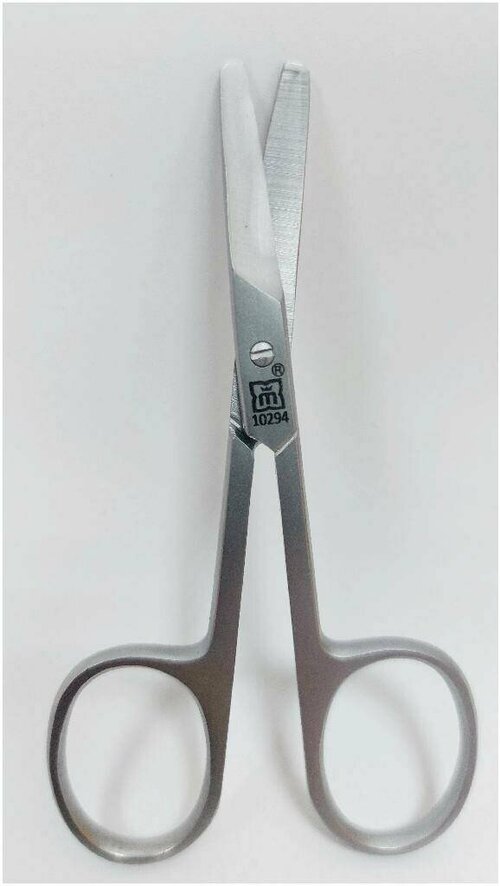 Meizer / Мейзер Ножницы маникюрные для ногтей серебристые с высококачественной ручной заточкой из нержавеющей стали / уход за ногтями