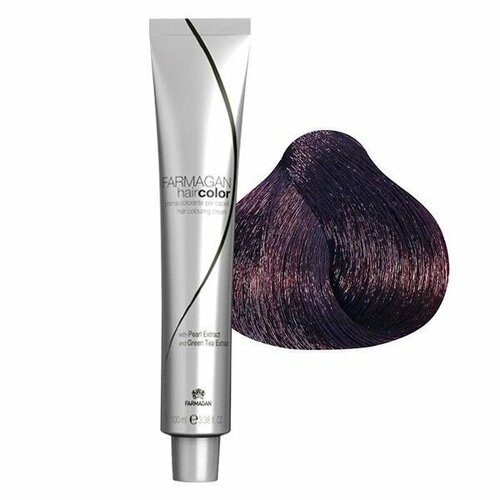 FARMAGAN HAIR COLOR Крем-краска для волос 4/5 Каштановый махагон, 100 мл