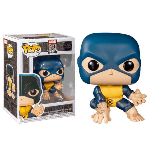 Фигурка Funko POP Beast First Appearance из серии Marvel 80th фигурка funko pop wolverine patina со стикером эксклюзив target из серии marvel 80th