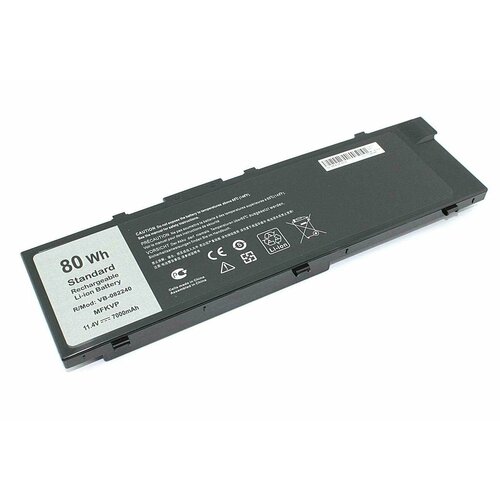 Аккумулятор OEM (совместимый с 0FNY7, 1G9VM) для ноутбука Dell Precision 15 7520 11.4V 7000mAh черный