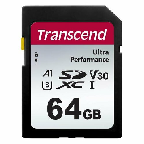 Карта памяти Transcend SDXC 64GB 340S UHS-I Class U3 V30 A2 160/50 Mb/s