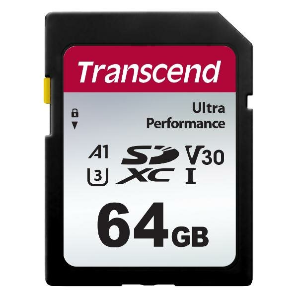 Карта памяти SDHC Transcend 64GB TS64GSDC340S