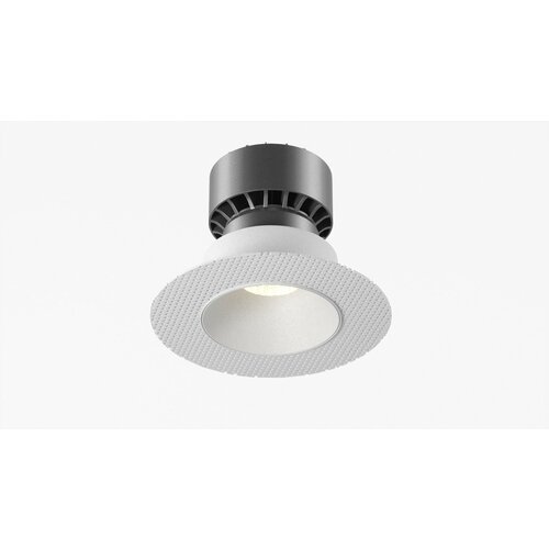 Светильник GREENTECH-MOON-B-D85-11W 3000K (встраиваемый) белый (Briaton, IP20 Металл, 3 года)