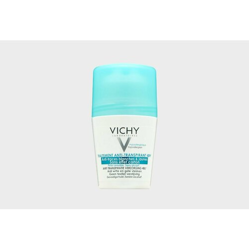 дезодорант антиперспирант защита от пятен vichy homme 48h VICHY Шариковый дезодорант-антиперспирант против белых и желтых пятен