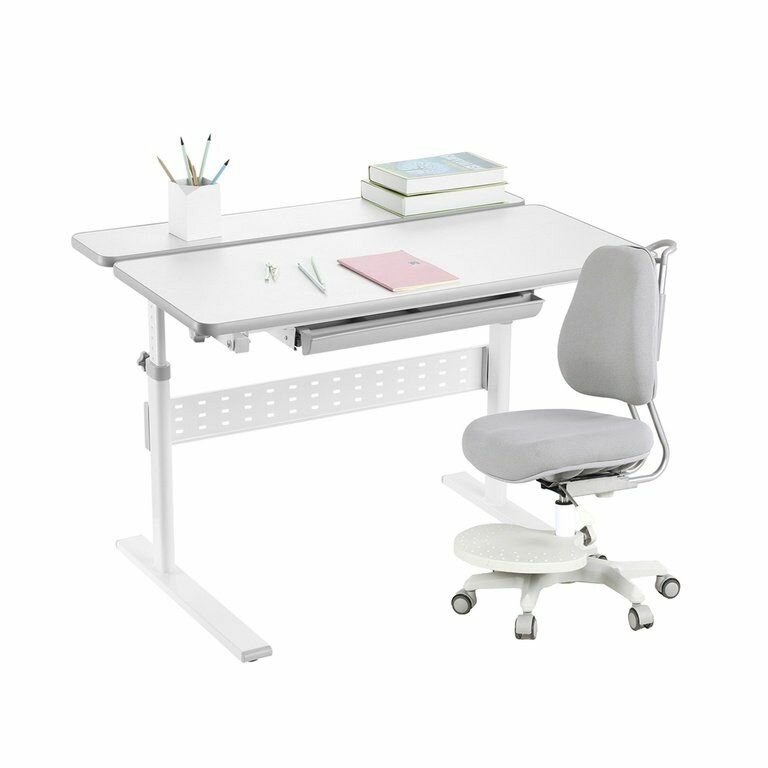 фото Комплект FUN DESK парта Colore + кресло Paeonia Grey