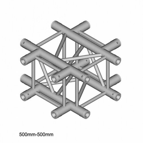 Dura Truss DT 34 C41-X Узел стыковочный, Х-образный, угол 90°