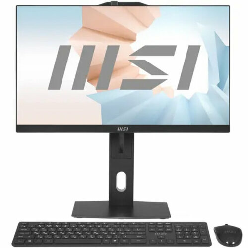Моноблок MSI Modern AM242P 12M-260RU MS-AE07 238 FHD1920x1080Intel Core i3-1215U8GB512GB SSDIntegratedWiFiBT20MPKBMOUSEWLSW11Pro1Y 8651000₽