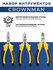 Набор инструментов CROWNMAN 0508563 3шт (бокорезы, плоскогубцы, у...