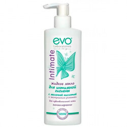 Мыло жидкое EVO 200мл для интимной гигиены для чувствительной кожи