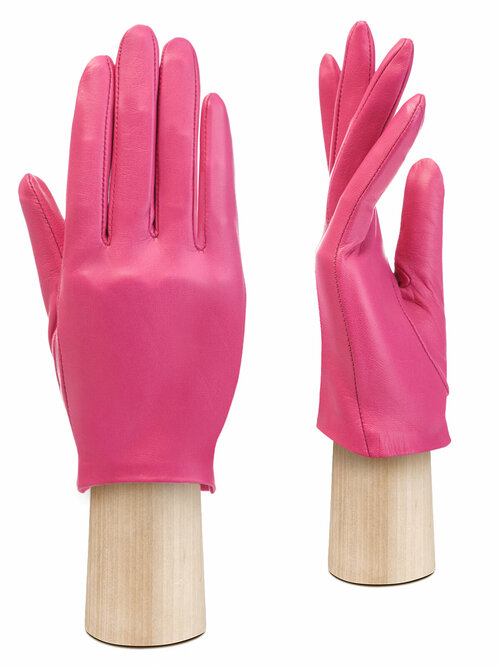 Перчатки ELEGANZZA, размер 6.5, розовый