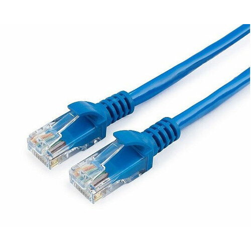 Патч-корд гарнизон CCA light UTP кат.5e, 2м, литой, многожильный (синий) (PC-UTP-5e-2-B)