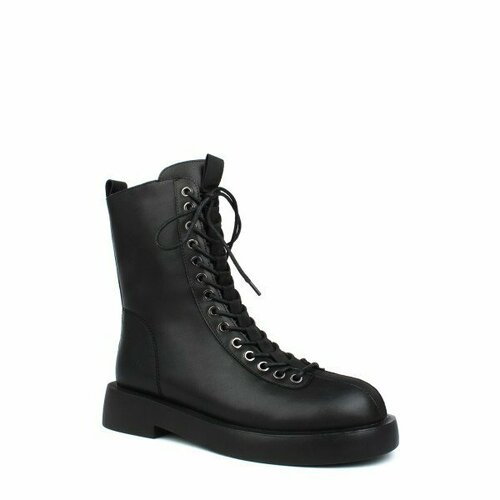 фото Ботинки тофа, зимние,натуральная кожа, размер 37, черный