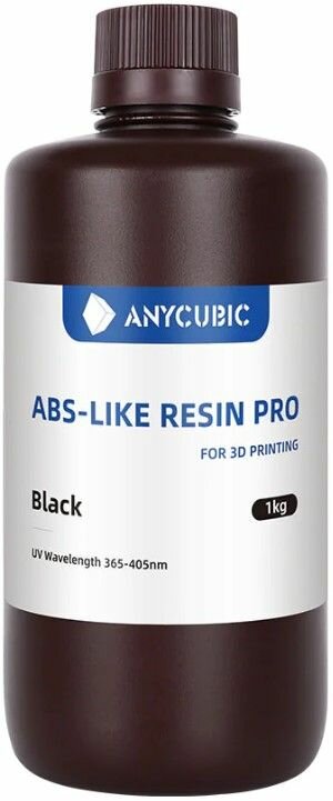Фотополимерная смола Anycubic ABS-LIKE Resin PRO 2 - Черная (1кг.)