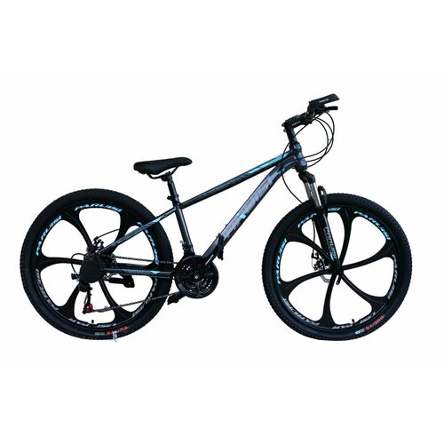 Велосипед спортивный PARUISI SIX 26 серо-голубой 1950000₽