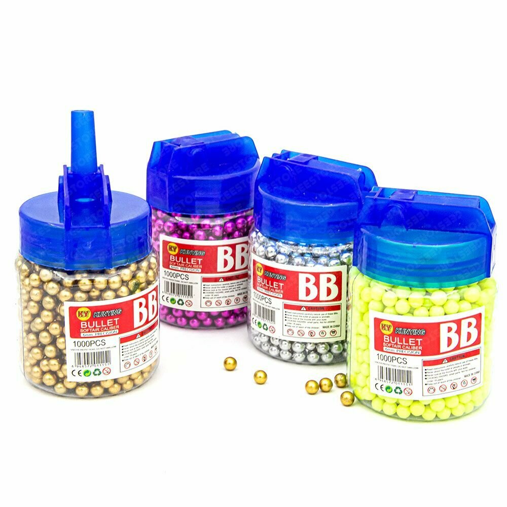 Пульки в банке 1000 штук 6 мм — фото 1