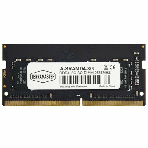 Оперативная память TerraMaster A-SRAMD4-8G 8GbDDR42666MHz 733800₽