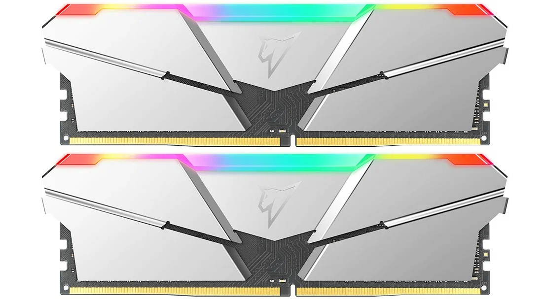 Оперативная память Netac DDR4 16GB (2x8GB) 3200MHz Shadow RGB CL16 NTSRD4P32DP-16SC