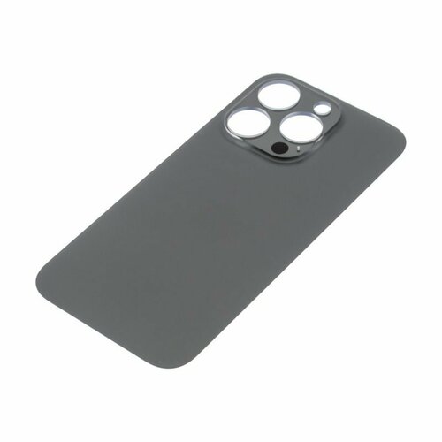 задняя крышка для apple iphone 14 pro max с широким отверстием фиолетовый aaa Задняя крышка для Apple iPhone 14 Pro (с широким отверстием) черный, AAA