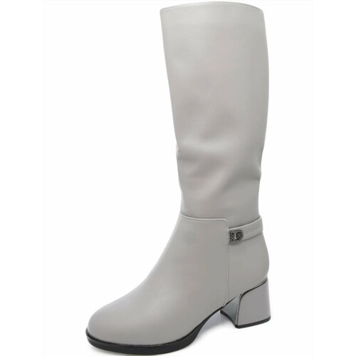 фото Сапоги amantoni, размер 38, серый